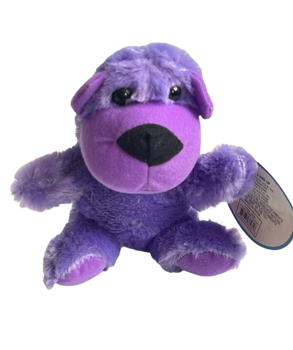 Animal Pals Purple MONKEY 8" Plush by KellyToy